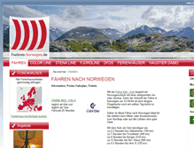 Tablet Screenshot of faehren-norwegen.de